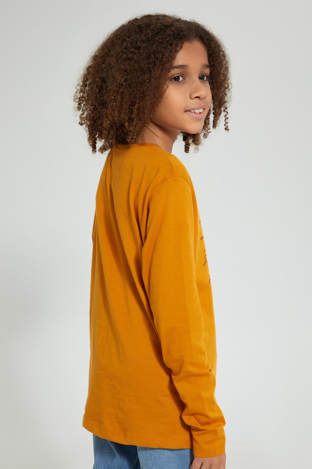 Redtag-Mustard-Didn'T-Understand-T-Shirt-Graphic-Prints-Senior-Boys-9 to 14 Years