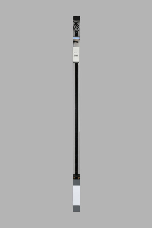 Redtag-Black-Powder-Coated-Finish-Extendable-Single-Curtain-Rod-(Long)-Colour:Black,-Filter:Home-Bedroom,-HMW-BED-Curtain-Rods,-New-In,-New-In-HMW-BED,-Non-Sale,-S22B,-Section:Homewares-Home-Bedroom-