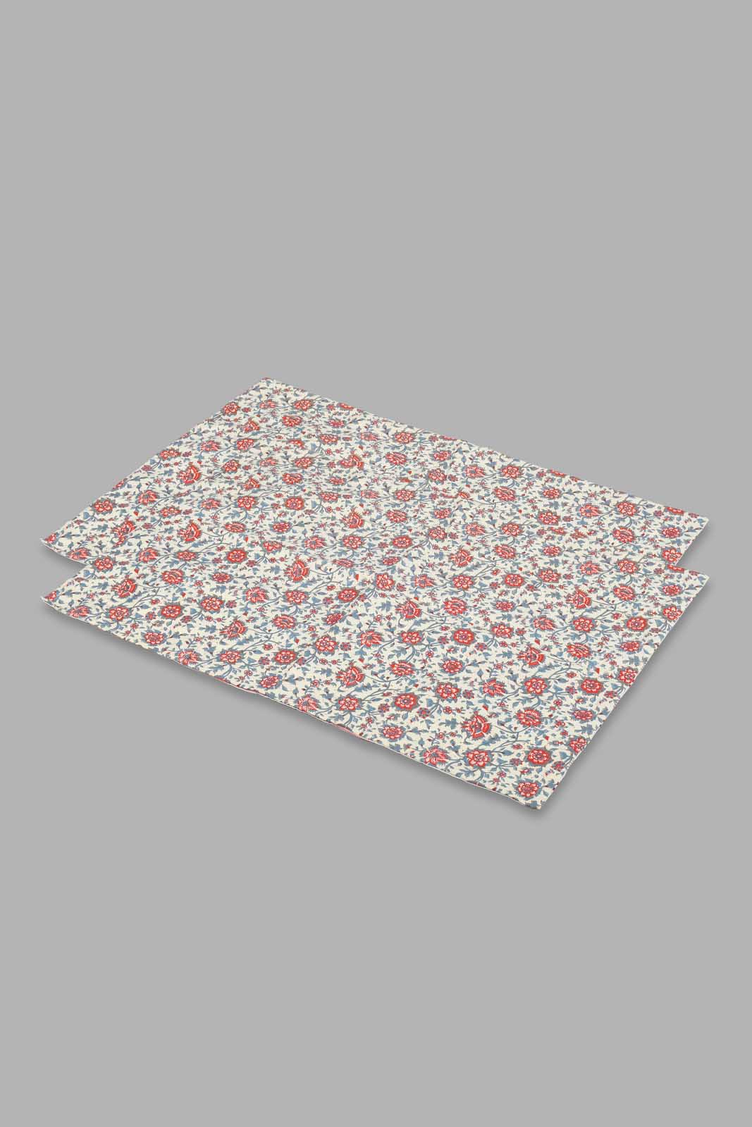 Redtag-Pink-Floral-Print-6-Piece-Comforter-Set-(Double-Size)-Comforters-Home-Bedroom-