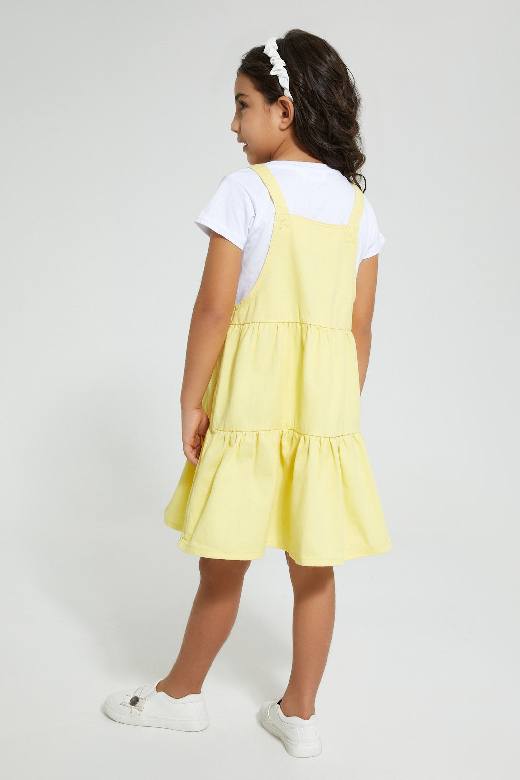 Redtag-Assorted-T-Shirt-&-Dress-Casual-Set-Sets-Girls-2 to 8 Years