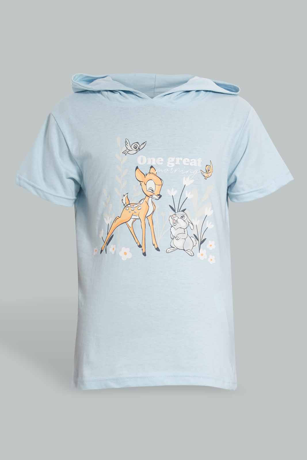 Redtag-Blue-And-Pink-Bambi-Pajama-Set-(2-Piece)-Bundle,-Category:Pyjama-Sets,-CHR,-Colour:Blue,-Colour:Pink,-Deals:Sale,-Filter:Senior-Girls-(8-to-14-Yrs),-GSR-Pyjama-Sets,-S22B,-Sale-GSR-APL,-Section:Girls-(0-to-14Yrs)-Senior-Girls-9 to 14 Years