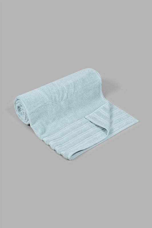 Redtag-Blue-Luxury-Cotton-Beach-Towel-Colour:Blue,-Filter:Home-Bathroom,-HMW-BAC-Beach-Towels,-New-In,-New-In-HMW-BAC,-Non-Sale,-S22A,-Section:Homewares-Home-Bathroom-