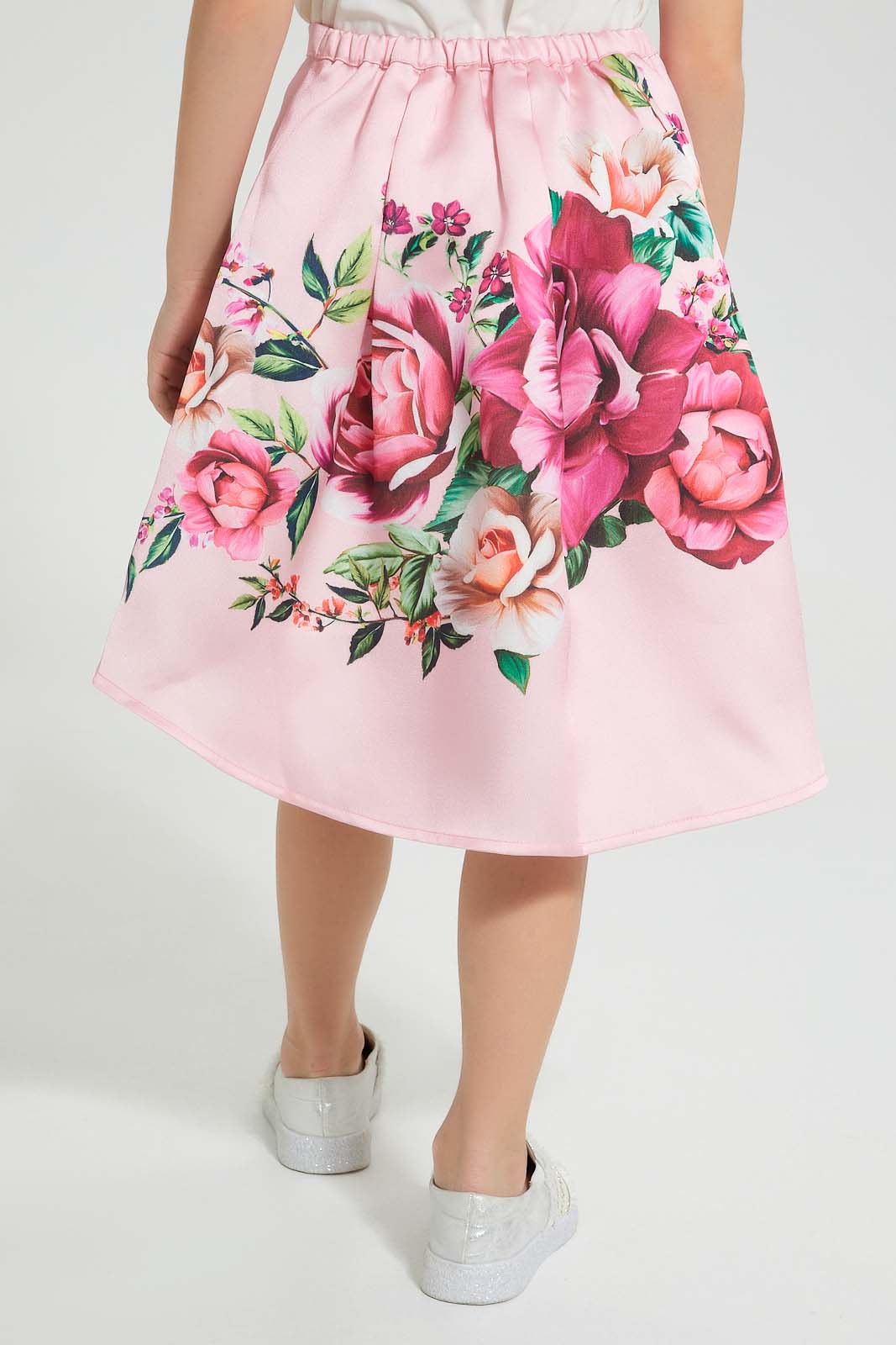 Redtag-Pink-Printed-Skirt-Colour:Pink,-Filter:Girls-(2-to-8-Yrs),-Girls-Skirts,-New-In,-New-In-GIR,-Non-Sale,-S22B,-Section:Kidswear-Girls-2 to 8 Years