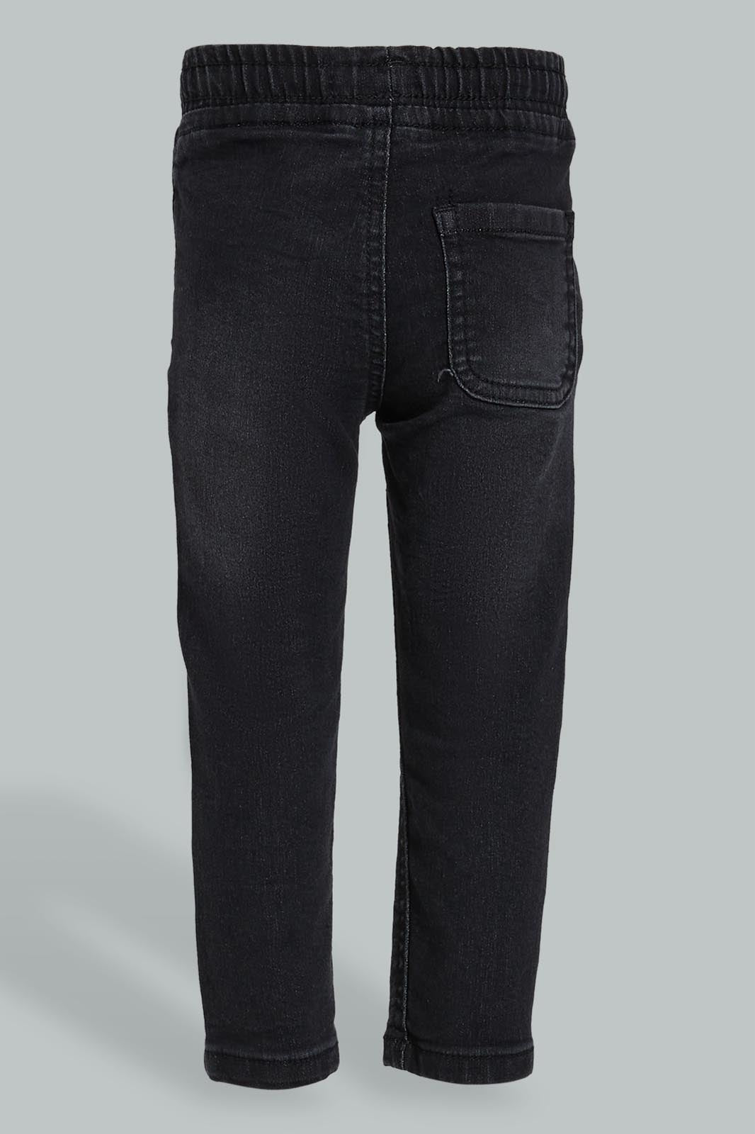 Redtag-Charcoal-Pull-On-Denim-Pant-Colour:Charcoal,-Filter:Infant-Boys-(3-to-24-Mths),-Infant-Boys-Jeans,-New-In,-New-In-INB,-Non-Sale,-S22B,-Section:Kidswear-Infant-Boys-3 to 24 Months