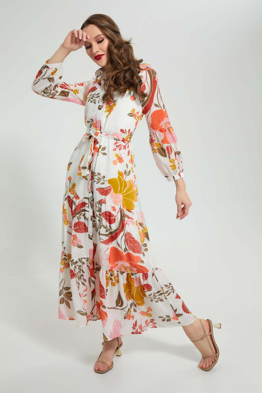 Redtag-Assorted-Printed-Long-Dress-Dresses-Women's-
