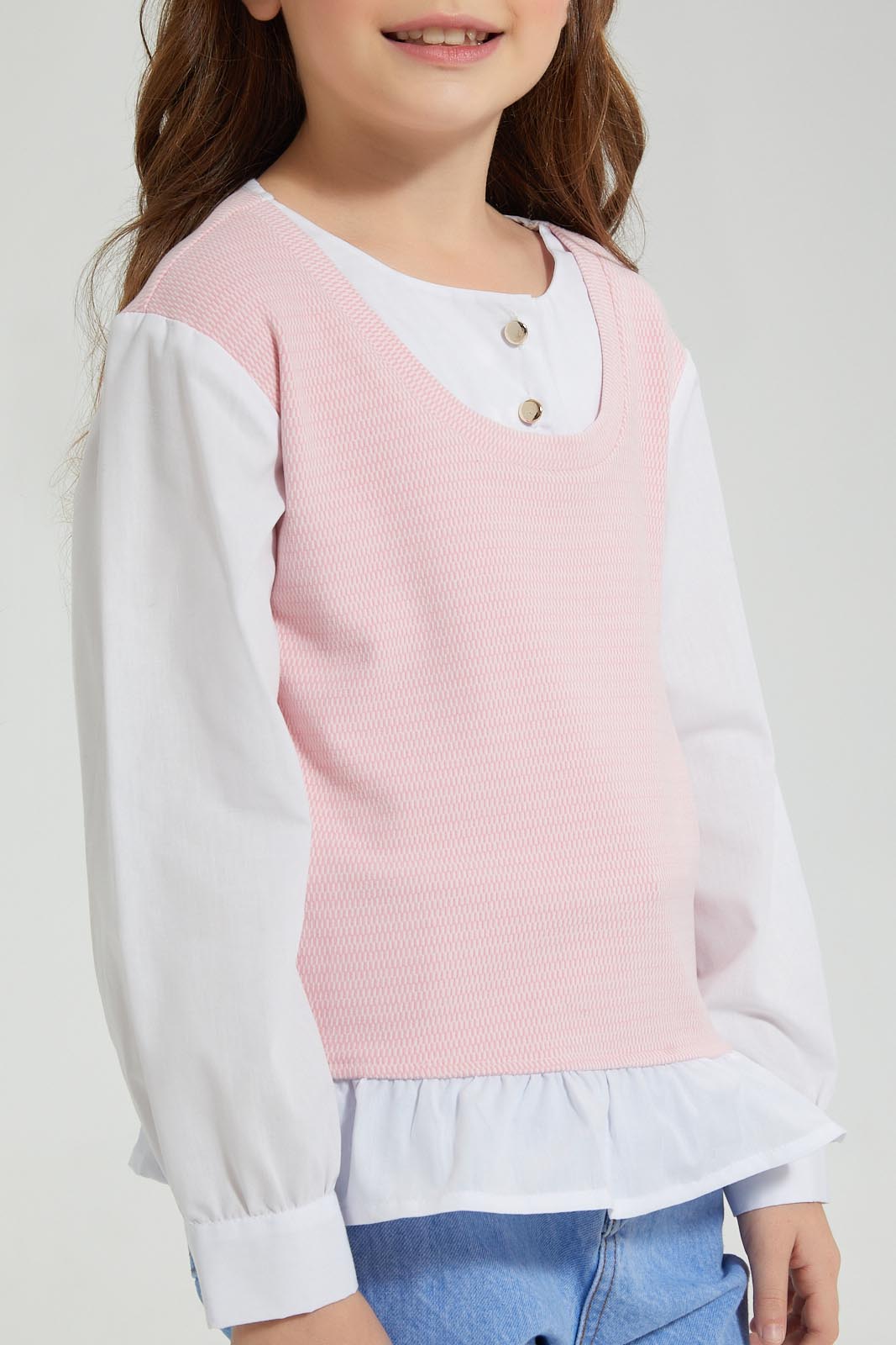 Redtag-Assorted-Printed-Blouse-Colour:Pink,-Filter:Girls-(2-to-8-Yrs),-Girls-Blouses,-New-In,-New-In-GIR,-Non-Sale,-S22A,-Section:Kidswear-Girls-2 to 8 Years