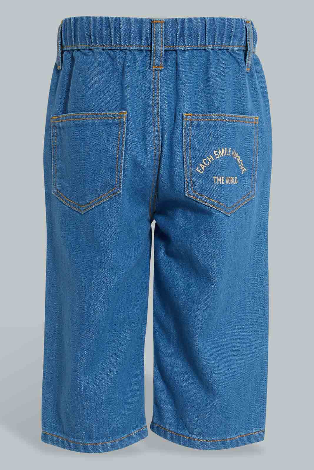 Redtag-Dark-Wash-Anti-Fit-Denim-Pant-Jeans-Slim-Fit-Infant-Boys-3 to 24 Months