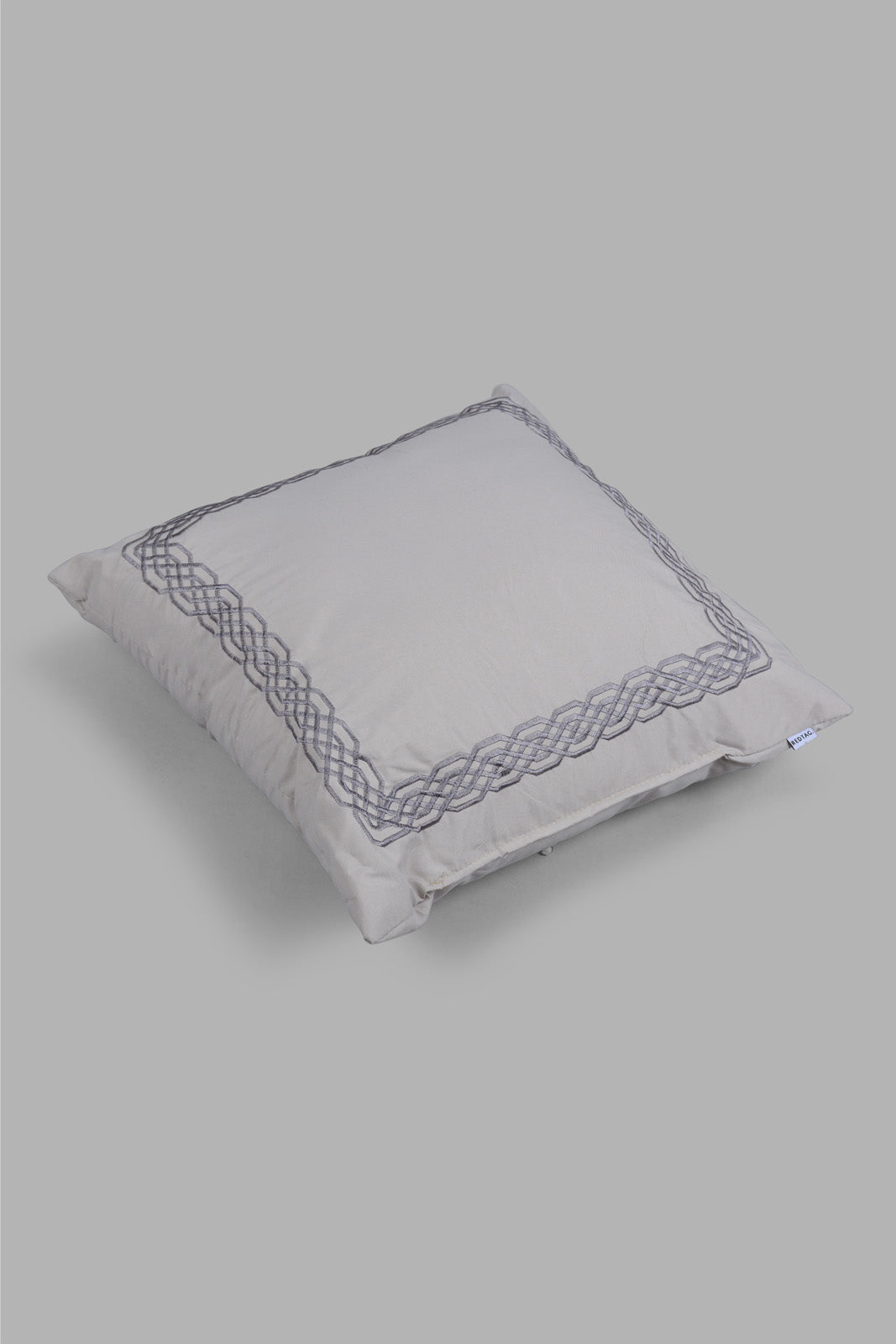 Redtag-Grey-Jacquard-7-Piece-Comforter-Set-
(King-Size)-Comforters-King-Size-Home-Bedroom-