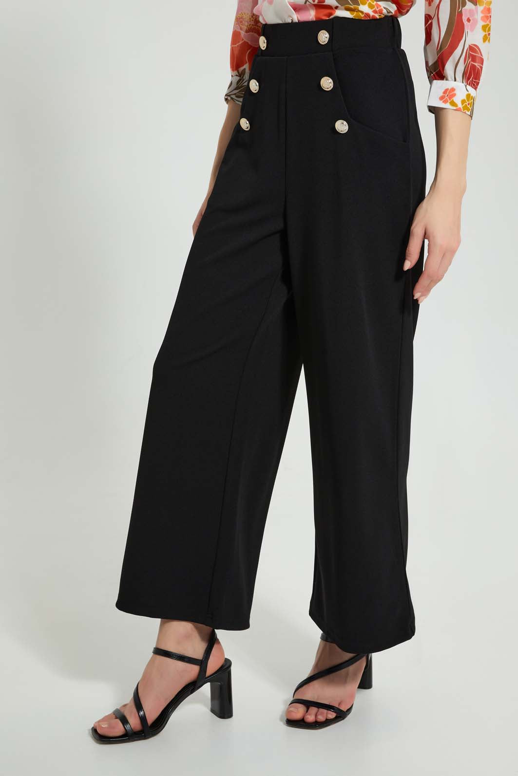 Redtag-Black-Wide-Leg-Pant-Leggings-Women's-