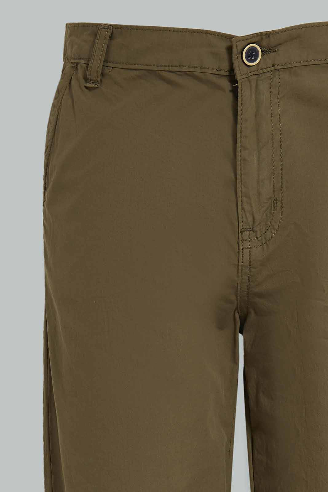 Redtag-Olive-Chino-Trouser-BSR-Trousers,-Category:Trousers,-Colour:Dark-Green,-Deals:Sale,-Filter:Senior-Boys-(8-to-14-Yrs),-PPE,-S22C,-Sale-BSR-APL,-Section:Boys-(0-to-14Yrs)-Senior-Boys-9 to 14 Years