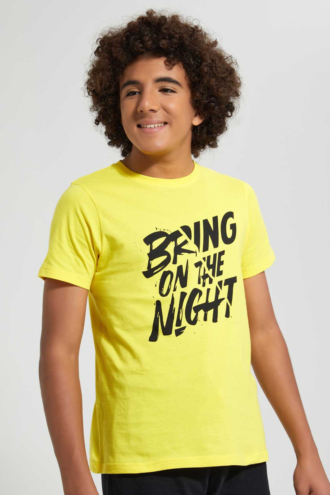 Redtag-Assorted-Basic-Night-Suit-Pyjama-Sets-Senior-Boys-9 to 14 Years