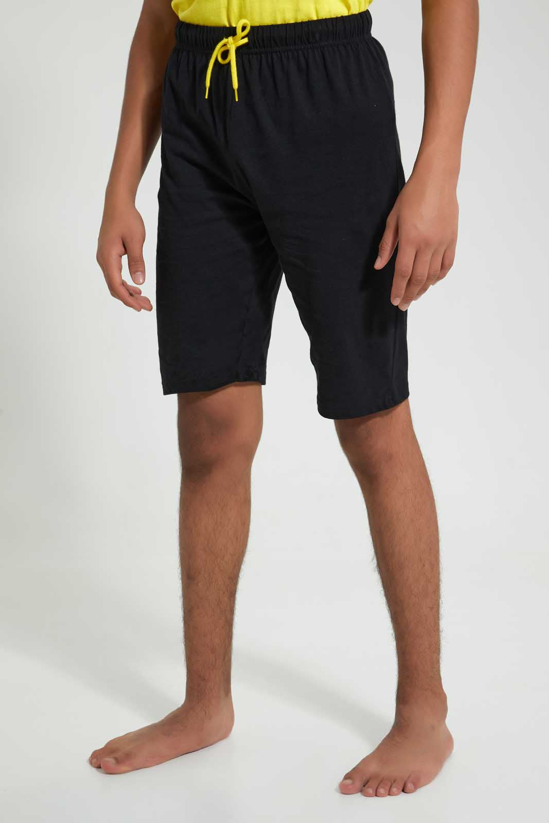 Redtag-Assorted-Basic-Night-Suit-Pyjama-Sets-Senior-Boys-9 to 14 Years