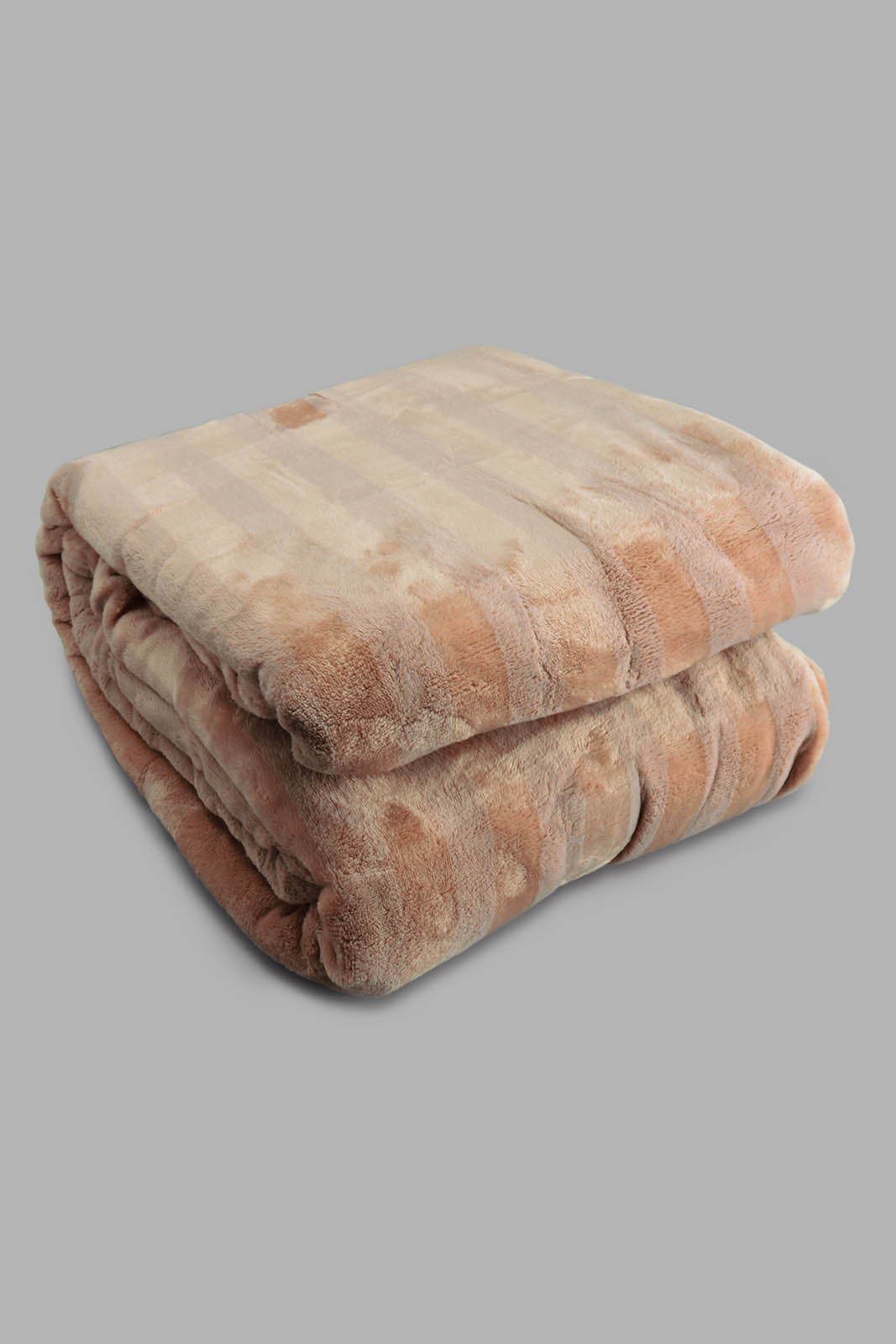Beige Plain Ultra Soft Blanket (Single Size)