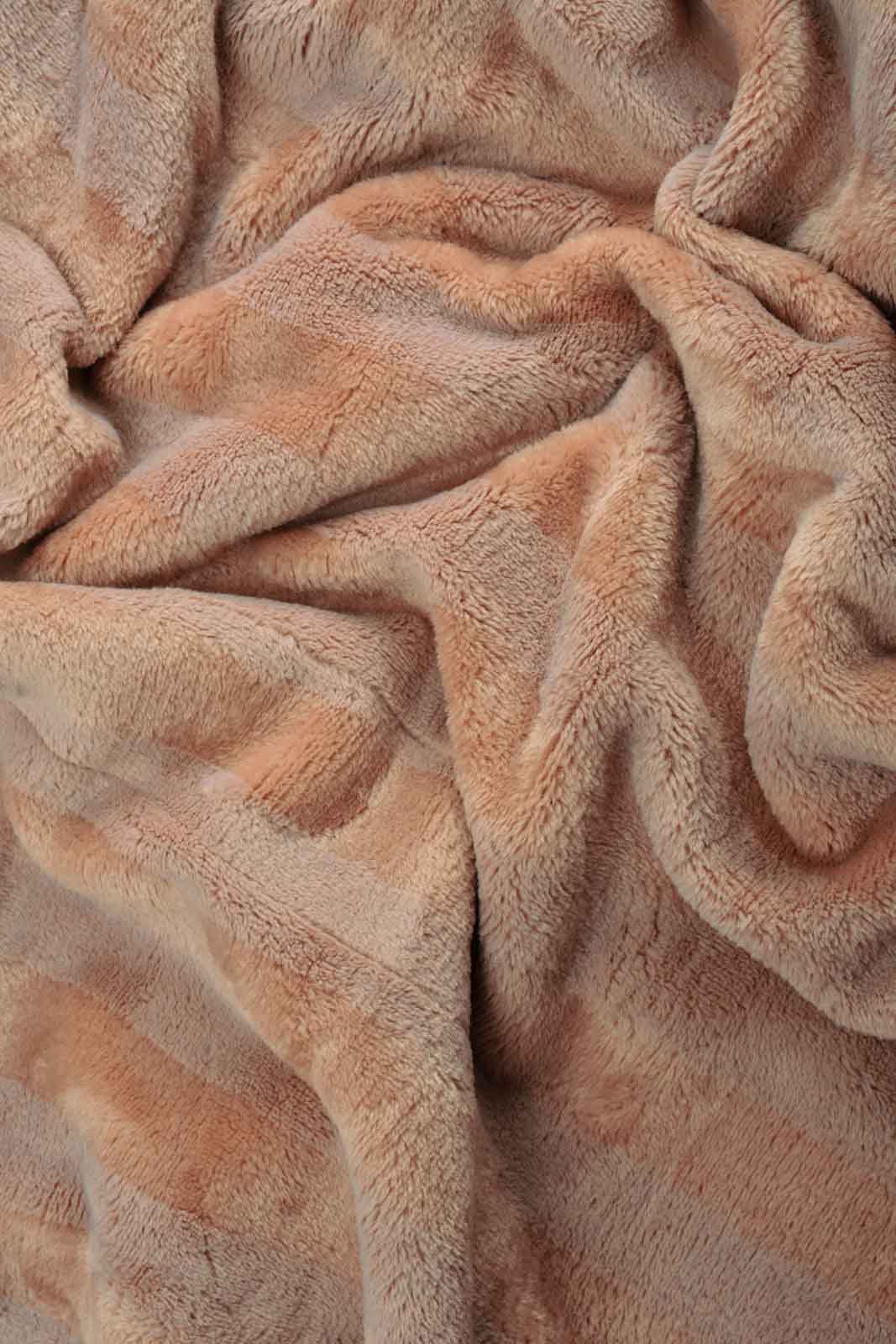 Beige Plain Ultra Soft Blanket (Single Size)