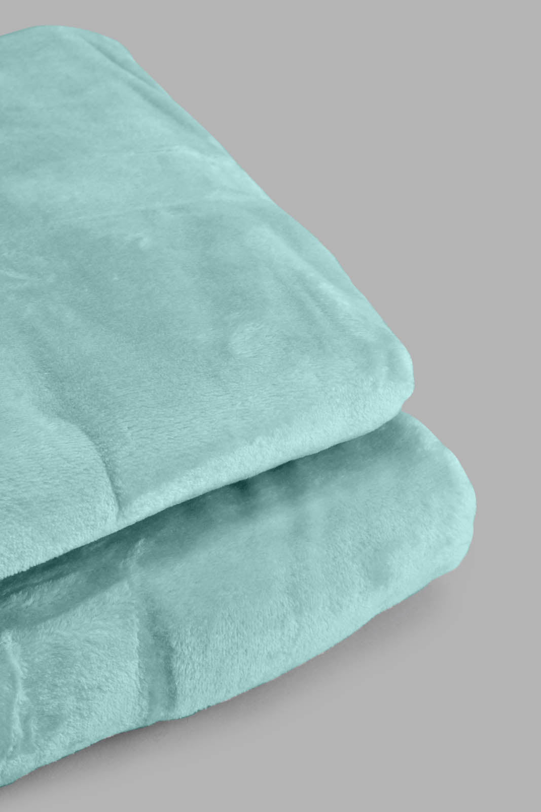 Teal Plain Ultra Soft Blanket (Single Size)