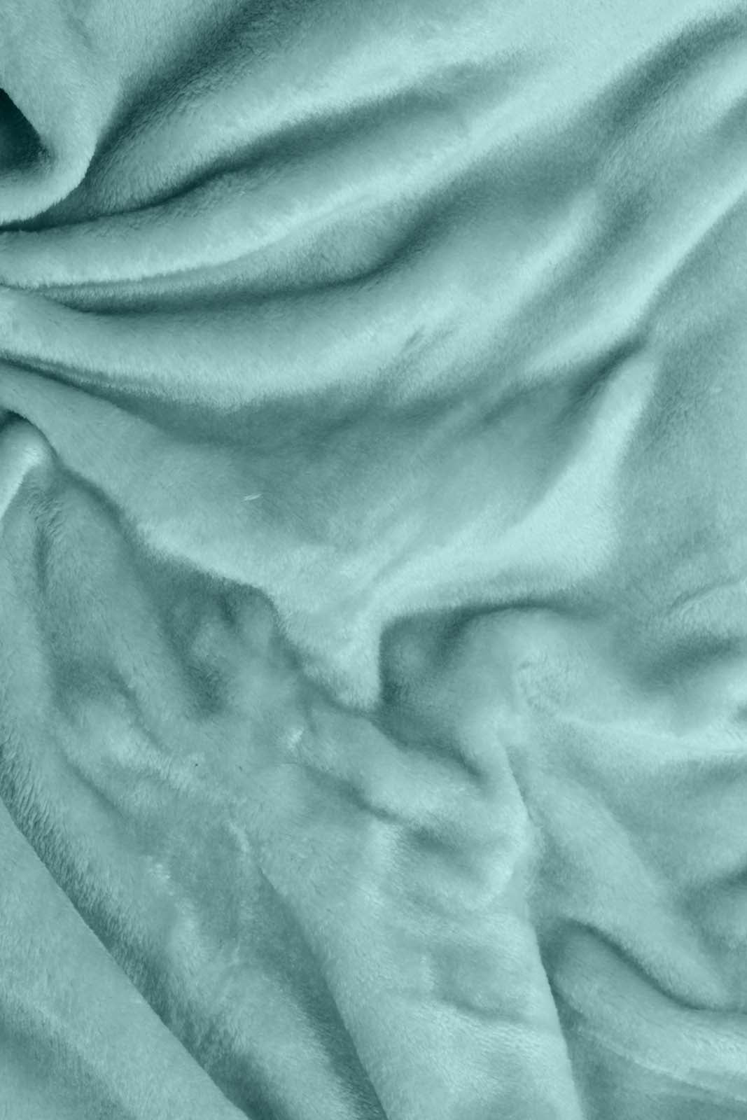 Teal Plain Ultra Soft Blanket (Single Size)
