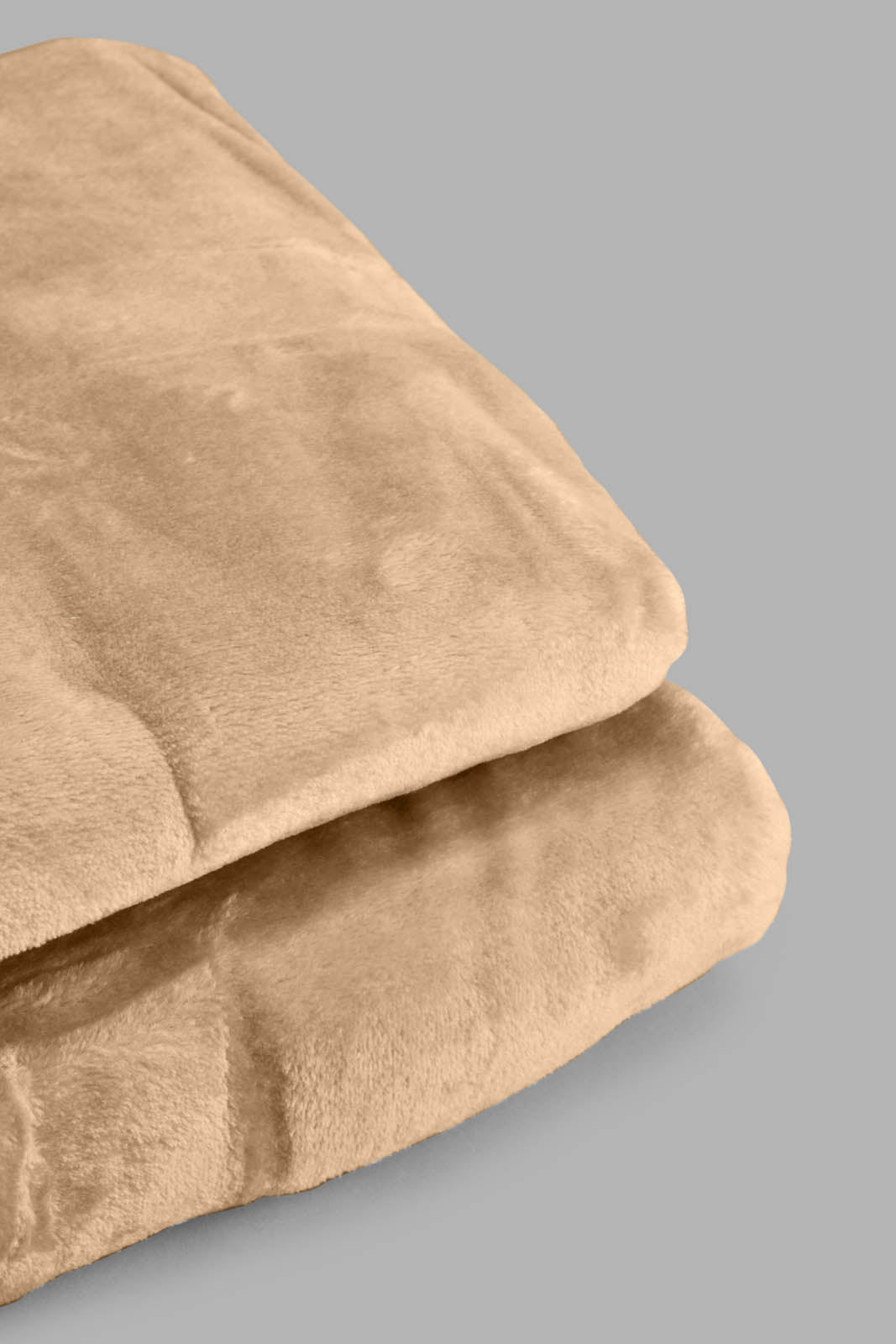 Beige Ultra Soft Blanket (Double Size)