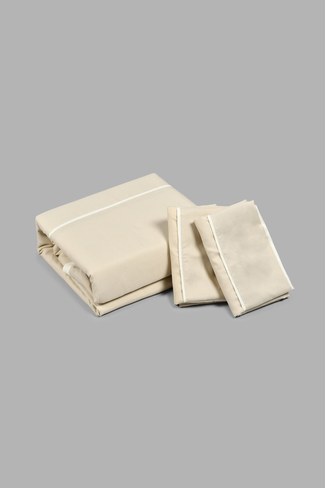 Redtag-Beige/Ivory-Reversible-3-Piece-Duvet-Cover-Set-(King-Size)-Duvet-Covers-Home-Bedroom-