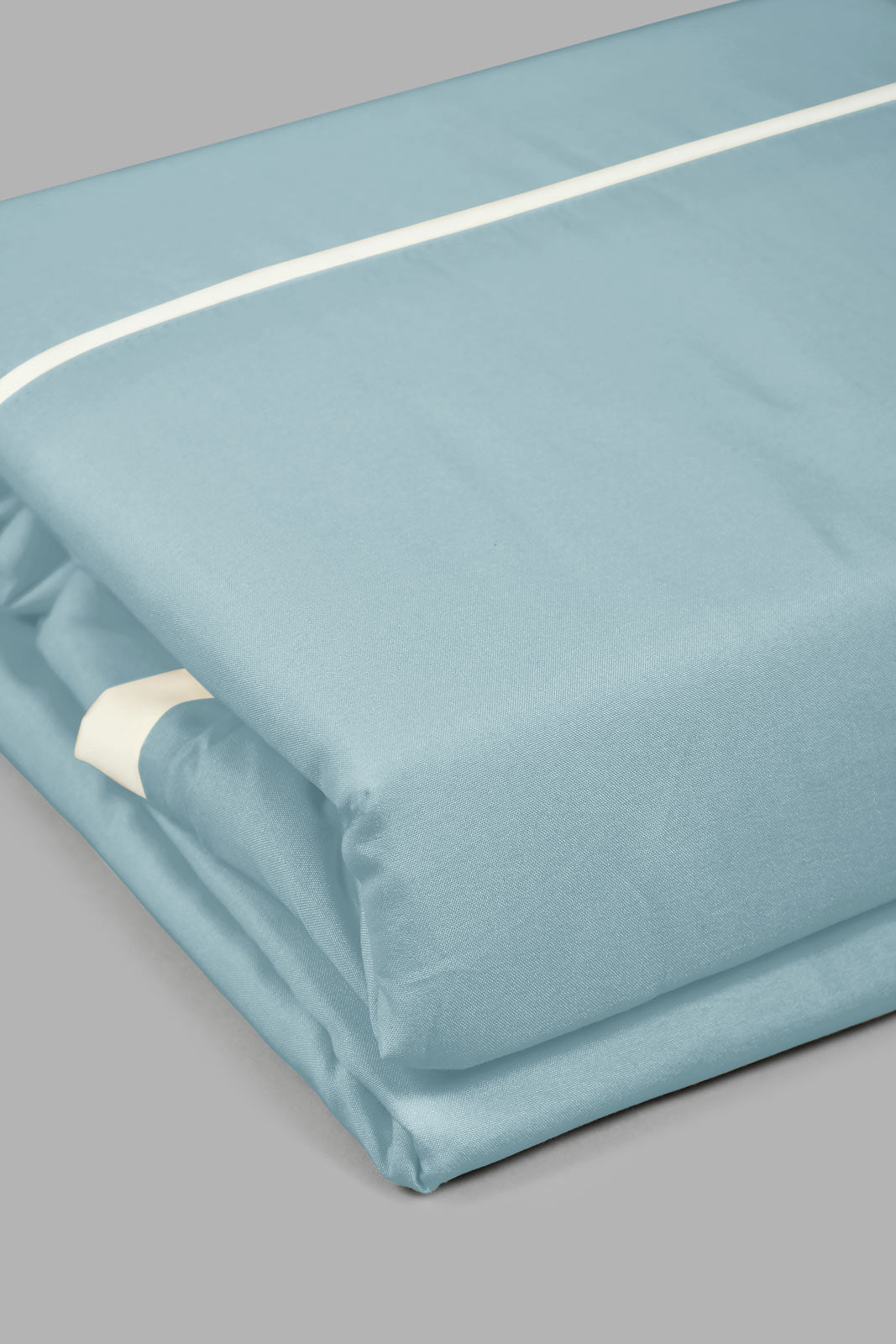 Redtag-Teal/Ivory-Reversible-3-Piece-Duvet-Cover-Set
-(King-Size)-Duvet-Covers-Home-Bedroom-
