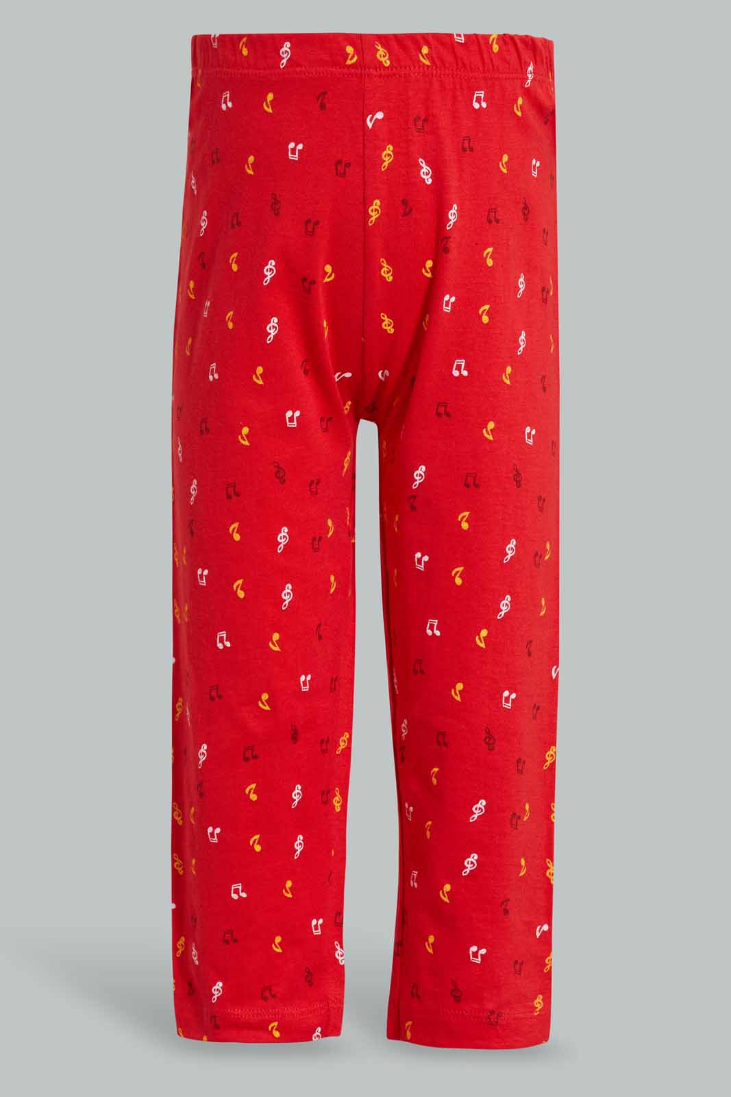 Redtag-Baby-Pink-Chick-Print-Pyjama-Set-Pyjama-Sets-Infant-Girls-3 to 24 Months