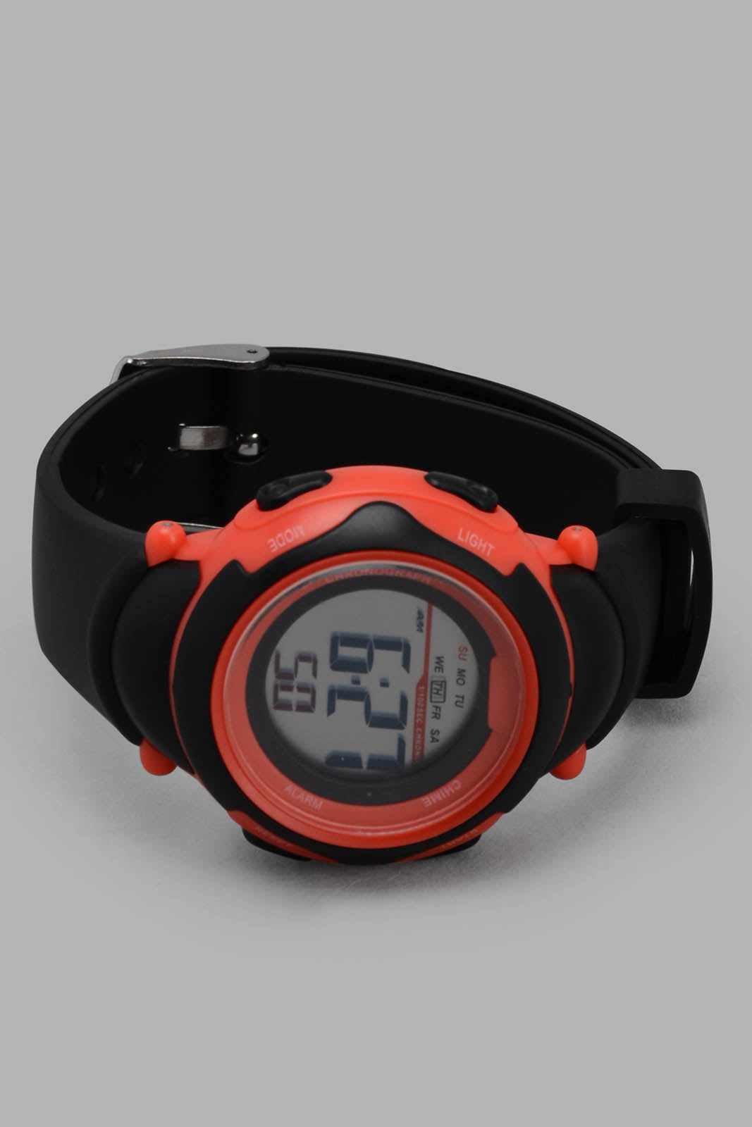 Redtag-Red-Multi-Functional-Digital-Watch-BOY-Watches,-Category:Watches,-Colour:Red,-Deals:Sale,-Filter:Boys-Accessories,-New-In,-New-In-BOY-ACC,-Non-Sale,-S22C,-Sale-BOY-ACC,-Section:Boys-(0-to-14Yrs)-Boys-