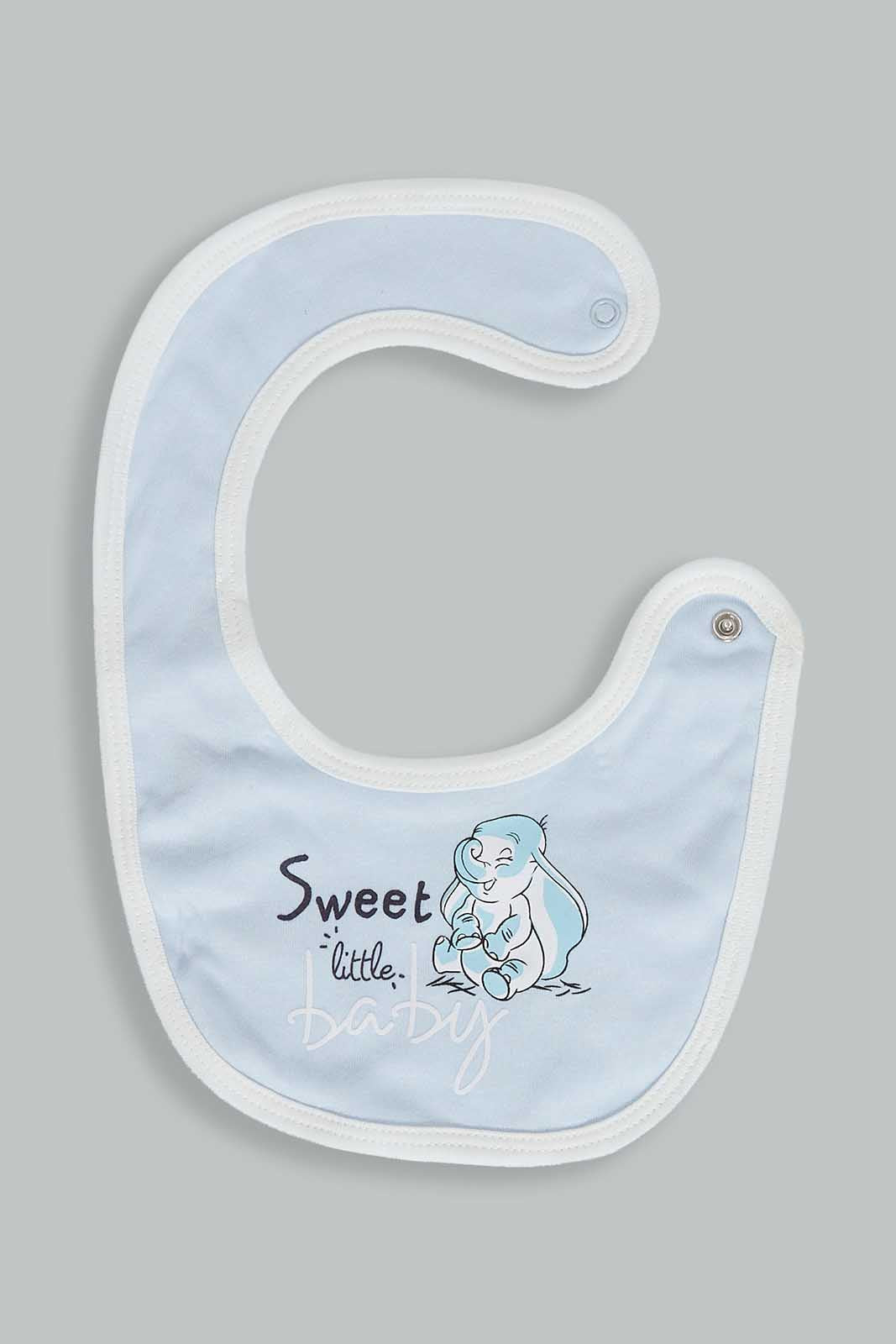 Redtag-Blue-Dumbo-4-Pcs-Gift-Box-Gift-Sets-Baby-0 to 12 Months