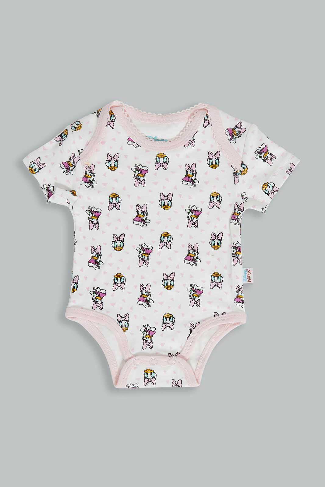 Redtag-Pink-Daisy-4-Pcs-Gift-Box-Gift-Sets-Baby-0 to 12 Months