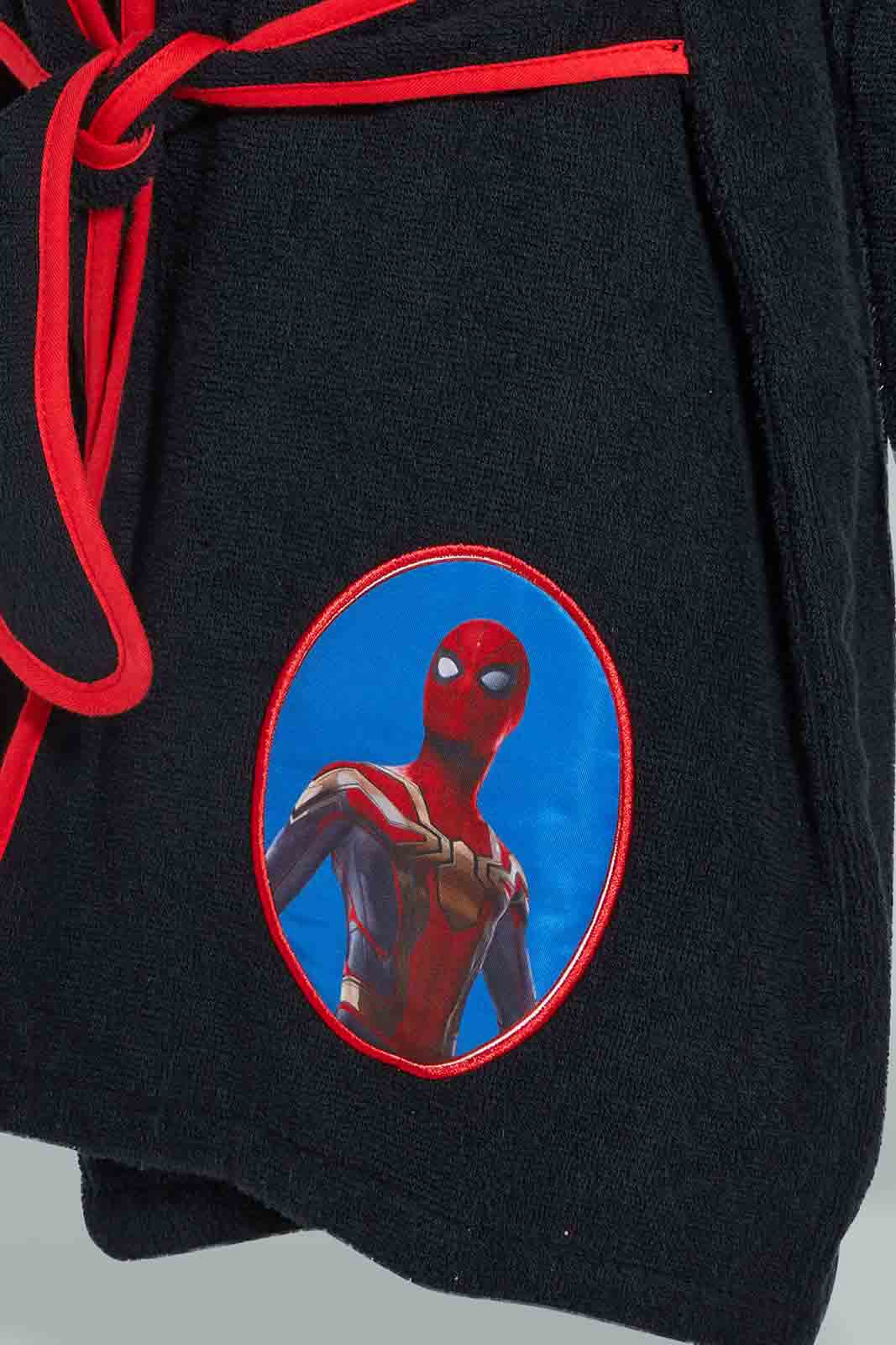 Black Spiderman Bathrobe