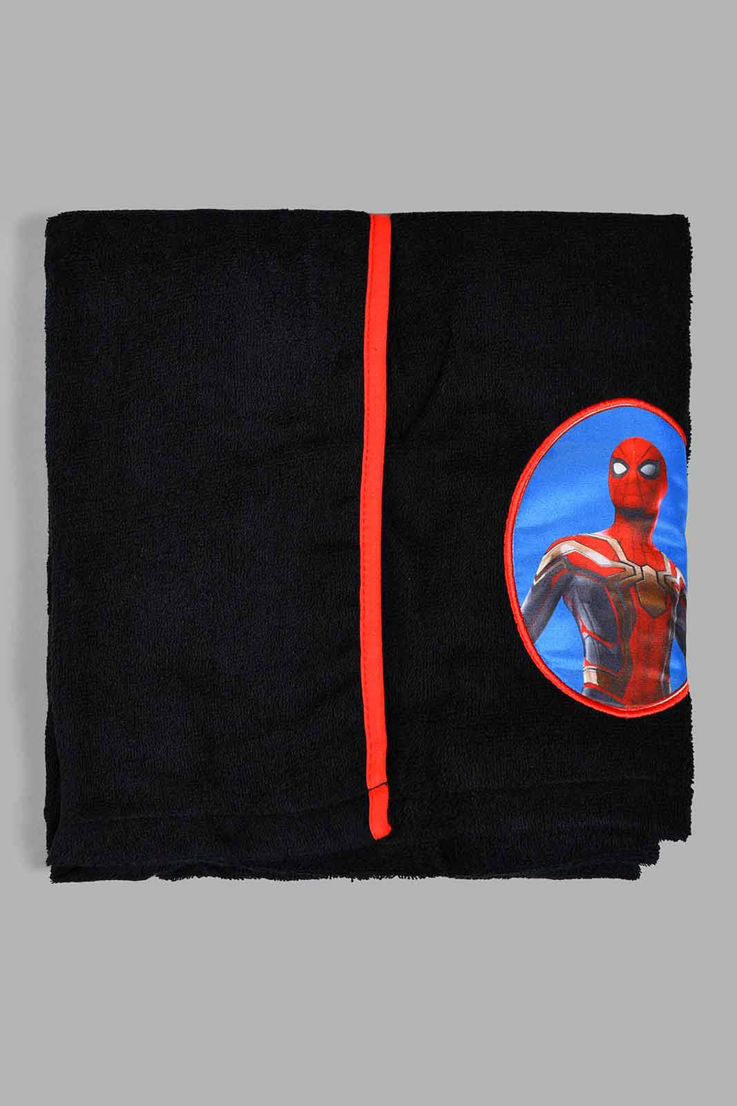 Redtag-Blue-Spiderman-Bathrobe-Kids-Bathrobes-Home-Bathroom-