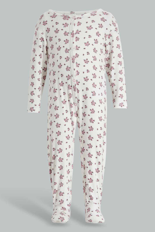 Redtag-White-Disney-Print-Sleep-Suit-APL,-Category:Sleepsuits,-Colour:White,-Deals:New-In,-Filter:Baby-(0-to-12-Mths),-NBG-Sleepsuits,-New-In-NBG-APL,-Non-Sale,-PPE,-Section:Girls-(0-to-14Yrs),-W22O-Baby-0 to 12 Months