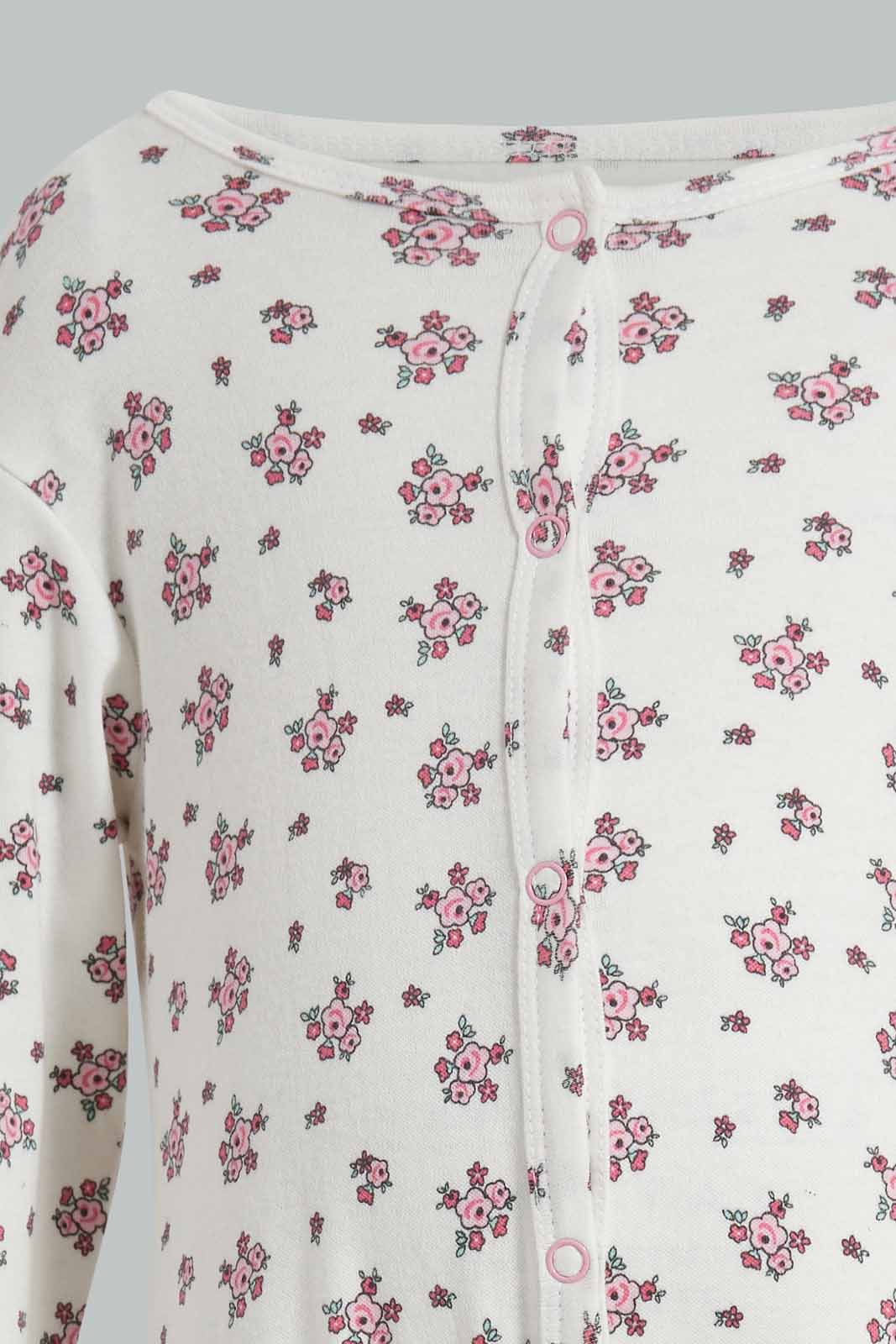 Redtag-White-Disney-Print-Sleep-Suit-APL,-Category:Sleepsuits,-Colour:White,-Deals:New-In,-Filter:Baby-(0-to-12-Mths),-NBG-Sleepsuits,-New-In-NBG-APL,-Non-Sale,-PPE,-Section:Girls-(0-to-14Yrs),-W22O-Baby-0 to 12 Months