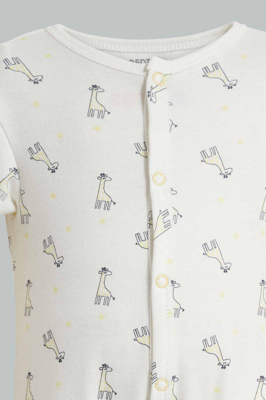 Redtag-Yellow-Stripe-Romper-APL,-Category:Rompers,-Colour:Yellow,-Deals:New-In,-Filter:Baby-(0-to-12-Mths),-NBB-Rompers,-New-In-NBB-APL,-Non-Sale,-PPE,-Section:Boys-(0-to-14Yrs),-W22O-Baby-0 to 12 Months