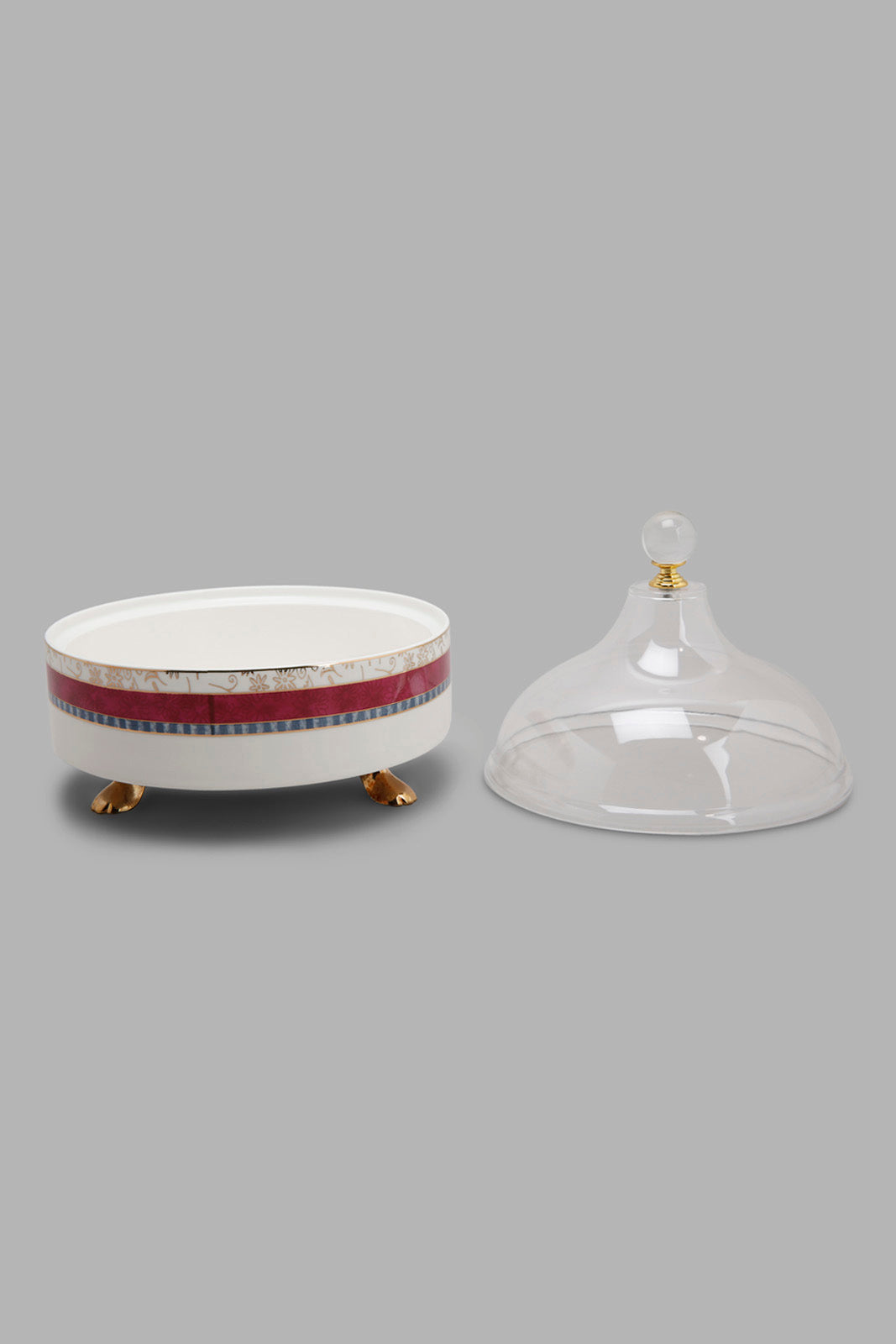 Redtag-Assorted-Geometric-Dates-Bowl-With-Lid-Category:Bowls,-Colour:Multicolour,-Deals:New-In,-Filter:Home-Dining,-HMW-DIN-Crc-Crockery,-New-In-HMW-DIN,-Non-Sale,-Section:Homewares,-W22O-Home-Dining-