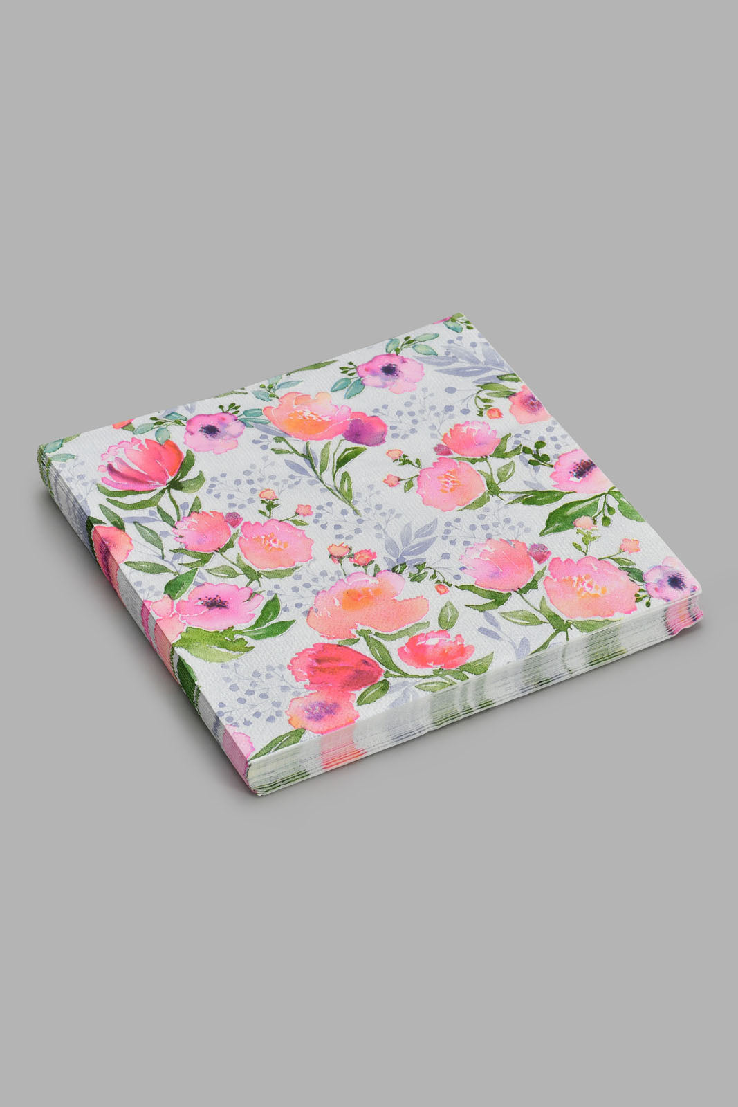 Redtag-Assorted-Floral---Paper-Napkins-(20-Piece)-Napkins-Home-Dining-