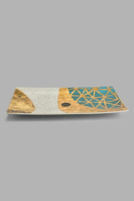 Redtag-Assorted-Geometric-Retangular-Platter-Platter-Home-Dining-