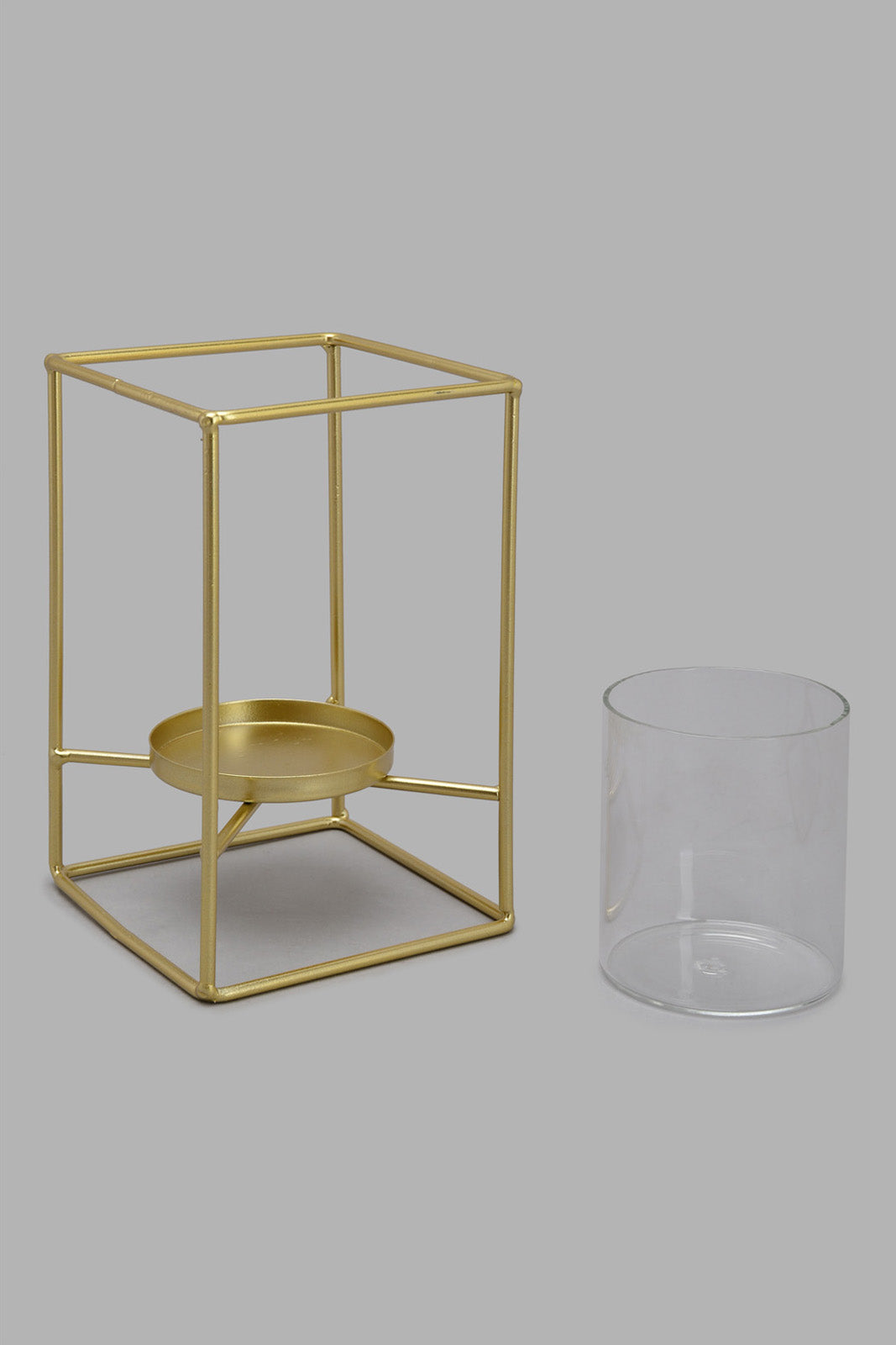 Redtag-Gold-Metal-Candle-Holder-Set(2-Piece)-Category:Candles-&-Fragrances,-Colour:Gold,-Deals:New-In,-Filter:Home-Decor,-HMW-HOM-Decorative-Accessories,-New-In-HMW-HOM,-Non-Sale,-Perigold,-S22B,-Section:Homewares-Home-Decor-