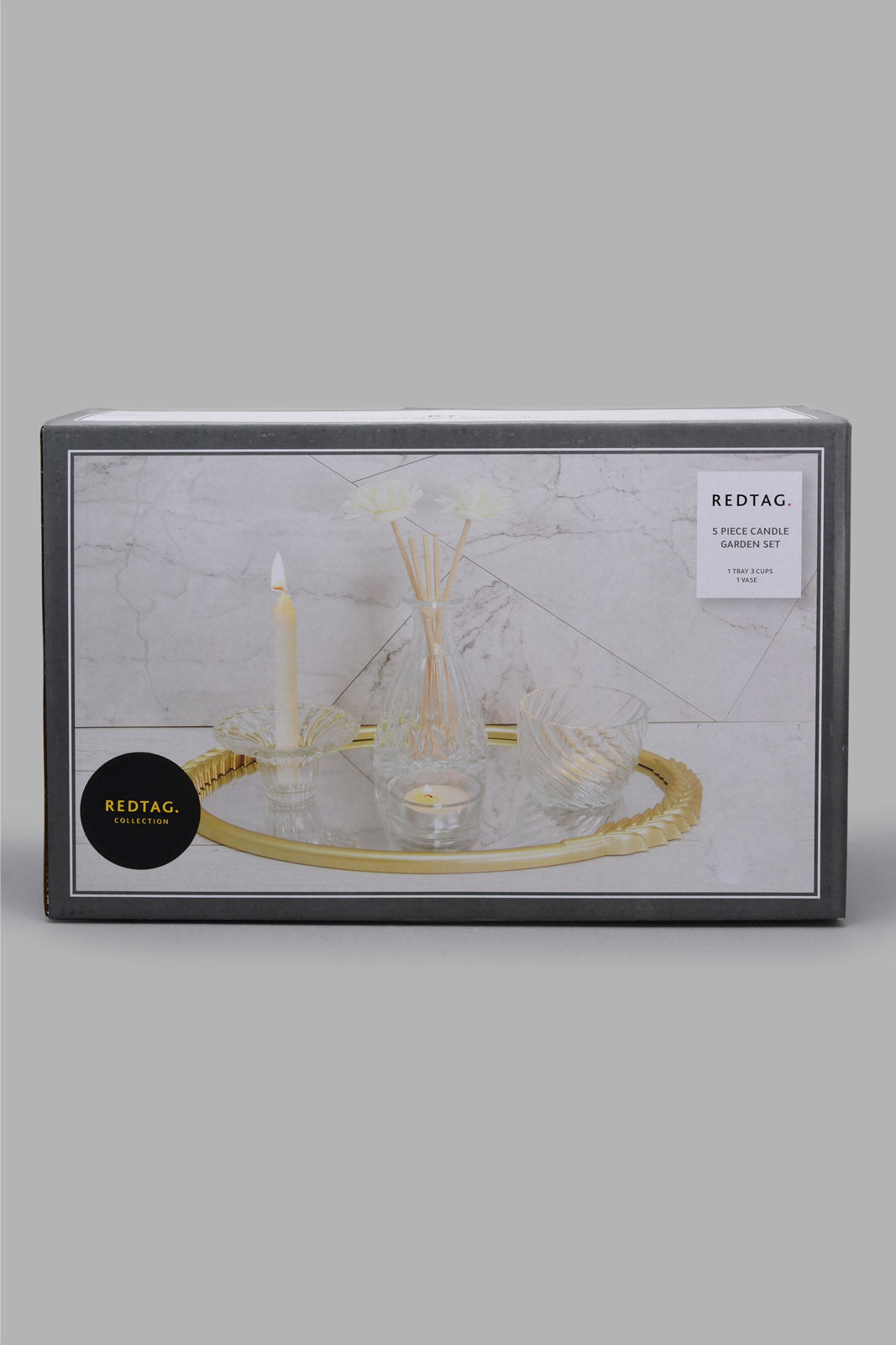 Redtag-Gold-Metal-Candle-Holder-Set(4-Piece)-Category:Candles-&-Fragrances,-Colour:Gold,-Deals:New-In,-Filter:Home-Decor,-HMW-HOM-Decorative-Accessories,-New-In-HMW-HOM,-Non-Sale,-Perigold,-S22B,-Section:Homewares-Home-Decor-