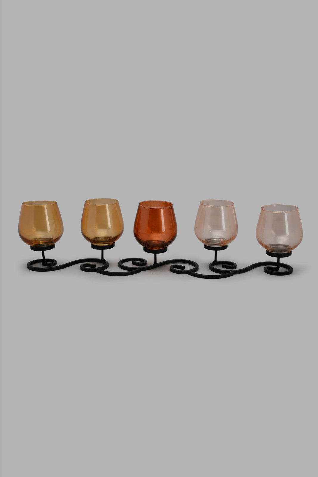 Redtag-Black-Candle-Holder-With-Stand-Category:Candles-&-Fragrances,-Colour:Black,-Deals:New-In,-Filter:Home-Decor,-HMW-HOM-Decorative-Accessories,-Jubliant,-New-In-HMW-HOM,-Non-Sale,-S22B,-Section:Homewares-Home-Decor-