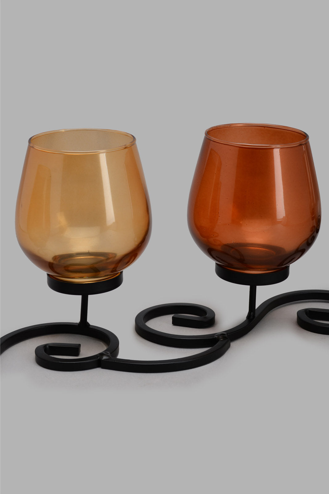 Redtag-Black-Candle-Holder-With-Stand-Category:Candles-&-Fragrances,-Colour:Black,-Deals:New-In,-Filter:Home-Decor,-HMW-HOM-Decorative-Accessories,-Jubliant,-New-In-HMW-HOM,-Non-Sale,-S22B,-Section:Homewares-Home-Decor-