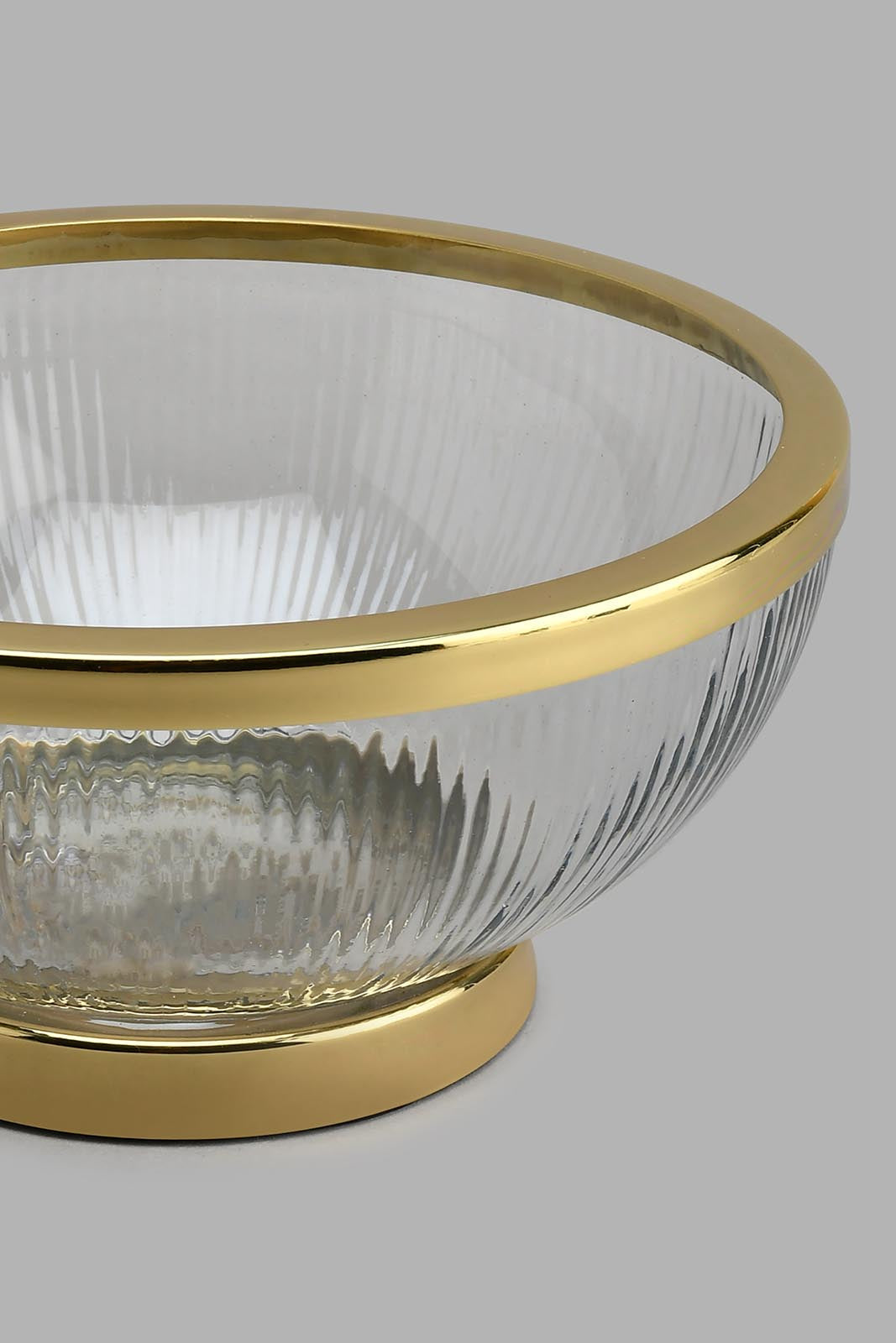 Redtag-Gold-Decorative-Glass-Bowl-Colour:Gold,-Filter:Home-Decor,-HMW-HOM-Serving-Dish,-New-In,-New-In-HMW-HOM,-Non-Sale,-S22B,-Section:Homewares-Home-Decor-