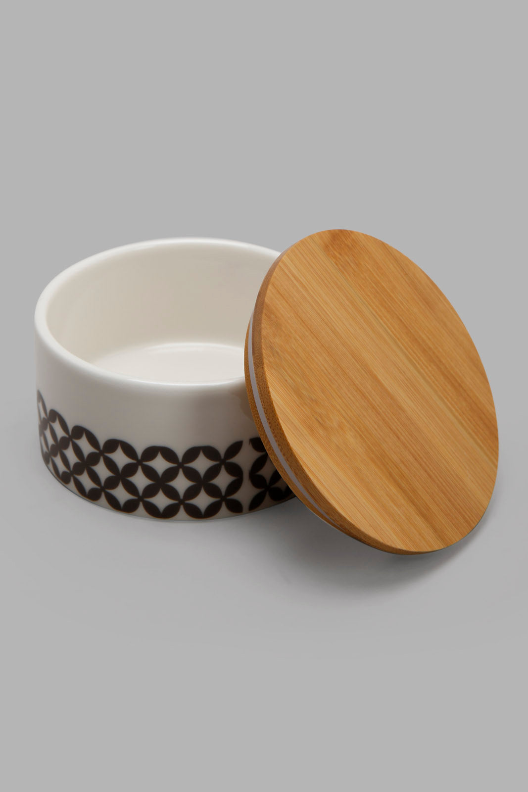 Redtag-Assorted-Round-Canister-With-Bamboo-Lid-(Small)-Category:Canisters-And-Jars,-Colour:Multicolour,-Deals:New-In,-Filter:Home-Dining,-HMW-DIN-Sto-Storage,-JUBLIANT,-New-In-HMW-DIN,-Non-Sale,-Section:Homewares,-W22A-Home-Dining-