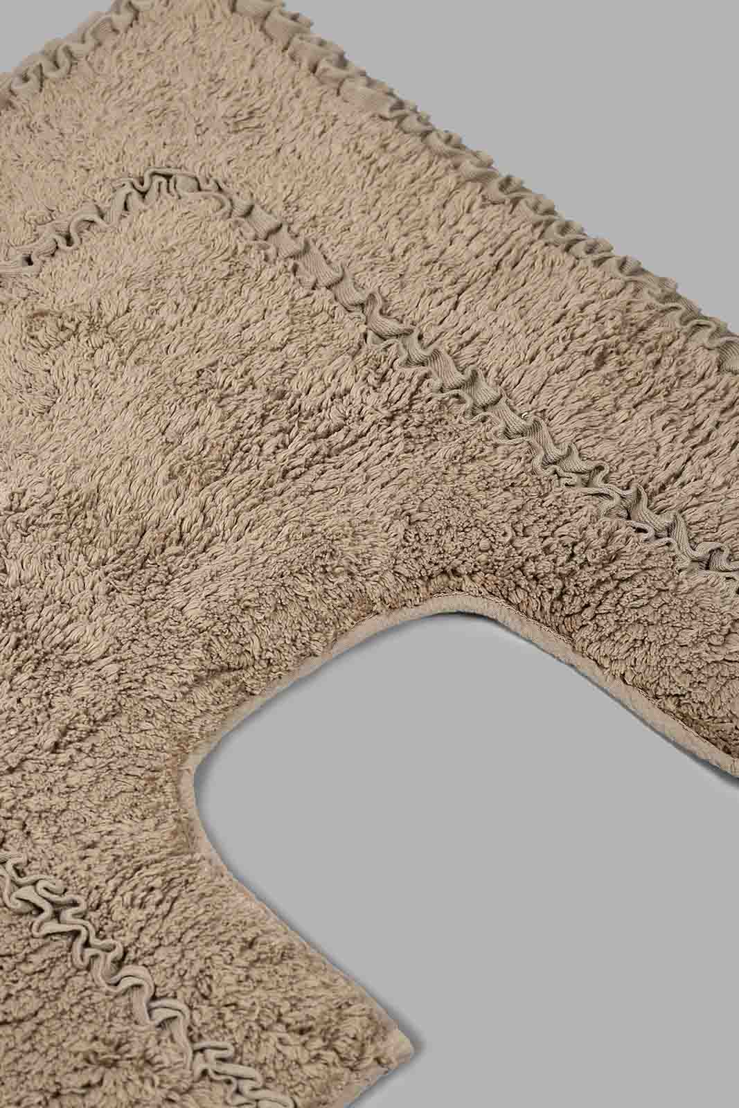 Redtag-Taupe-Bath-Mat-Set-(2-Piece)-Colour:Taupe,-Filter:Home-Bathroom,-HMW-BAC-Bathmat,-New-In,-New-In-HMW-BAC,-Non-Sale,-S22B,-Section:Homewares-Home-Bathroom-