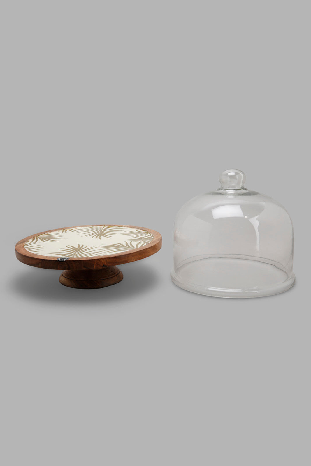 Redtag-Ivory-Cake-Stand-With-Dome-Category:Bakeware,-Colour:Ivory,-Filter:Home-Dining,-HMW-DIN-Serveware,-Non-Sale,-S22C,-Section:Homewares-Home-Dining-