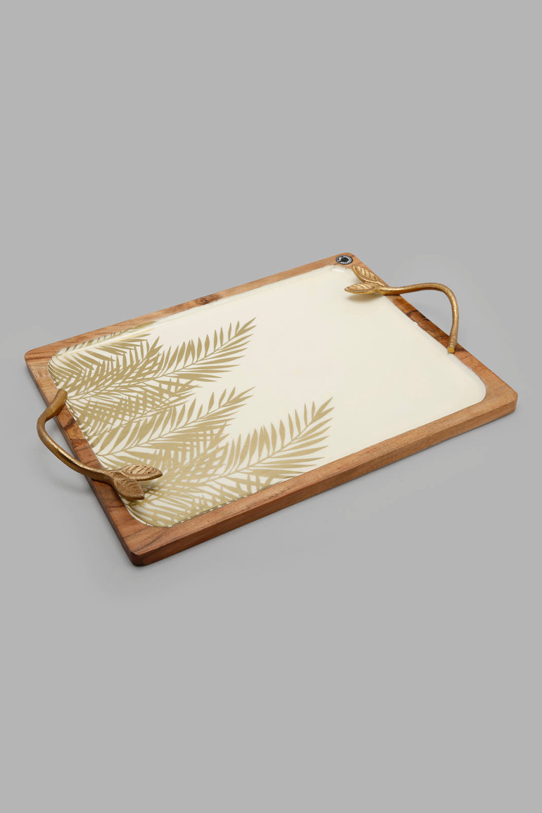 Redtag-Ivory-Rectangle-Tray-Category:Trays,-Colour:Ivory,-Filter:Home-Dining,-HMW-DIN-Serveware,-Non-Sale,-S22C,-Section:Homewares-Home-Dining-