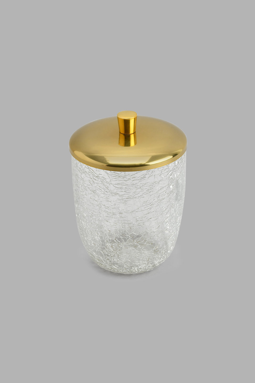 Redtag-Gold-Crackle-Glass-Cotton-Jar-Cotton-Jars-Home-Bathroom-