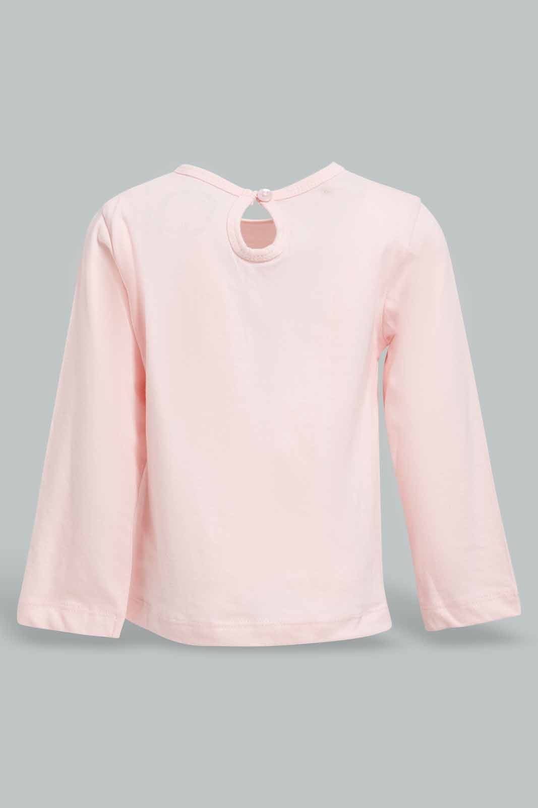 Redtag-Multi-Colour-Ice-Cream-Print-Full-Sleeves-Full-Length-Pyjama-Set-Category:Pyjama-Sets,-Colour:Pink,-Deals:New-In,-Filter:Infant-Girls-(3-to-24-Mths),-ING-Pyjama-Sets,-New-In-ING-APL,-Non-Sale,-PPE,-S22B,-Section:Kidswear-Infant-Girls-