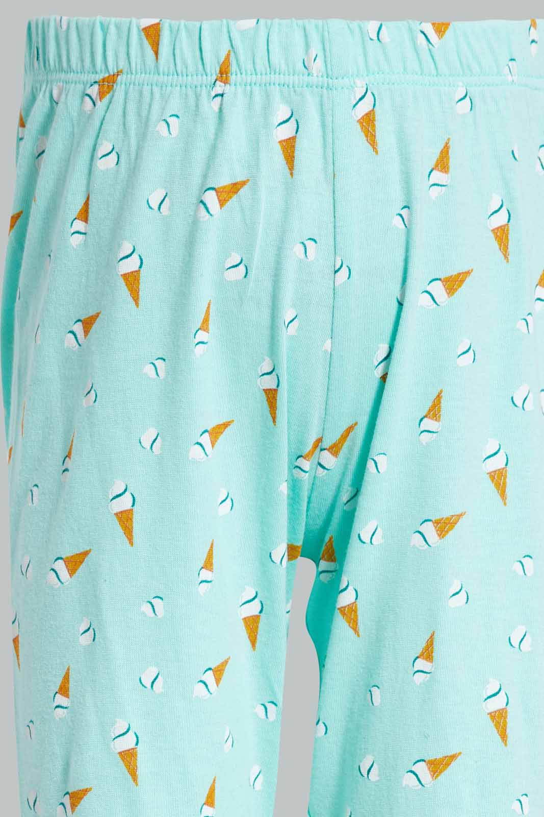Redtag-Multi-Colour-Ice-Cream-Print-Full-Sleeves-Full-Length-Pyjama-Set-Category:Pyjama-Sets,-Colour:Pink,-Deals:New-In,-Filter:Infant-Girls-(3-to-24-Mths),-ING-Pyjama-Sets,-New-In-ING-APL,-Non-Sale,-PPE,-S22B,-Section:Kidswear-Infant-Girls-