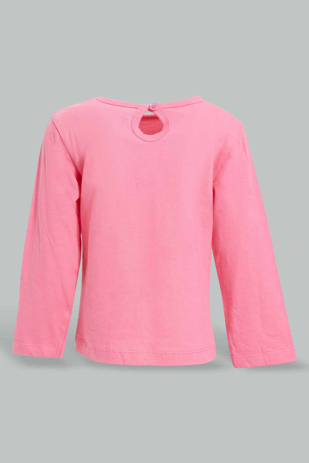 Redtag-Multi-Colour-Dolphin-Print-Full-Sleeves-Full-Length-Pyjama-Set-Category:Pyjama-Sets,-Colour:Pink,-Deals:New-In,-Filter:Infant-Girls-(3-to-24-Mths),-ING-Pyjama-Sets,-New-In-ING-APL,-Non-Sale,-PPE,-S22B,-Section:Kidswear-Infant-Girls-