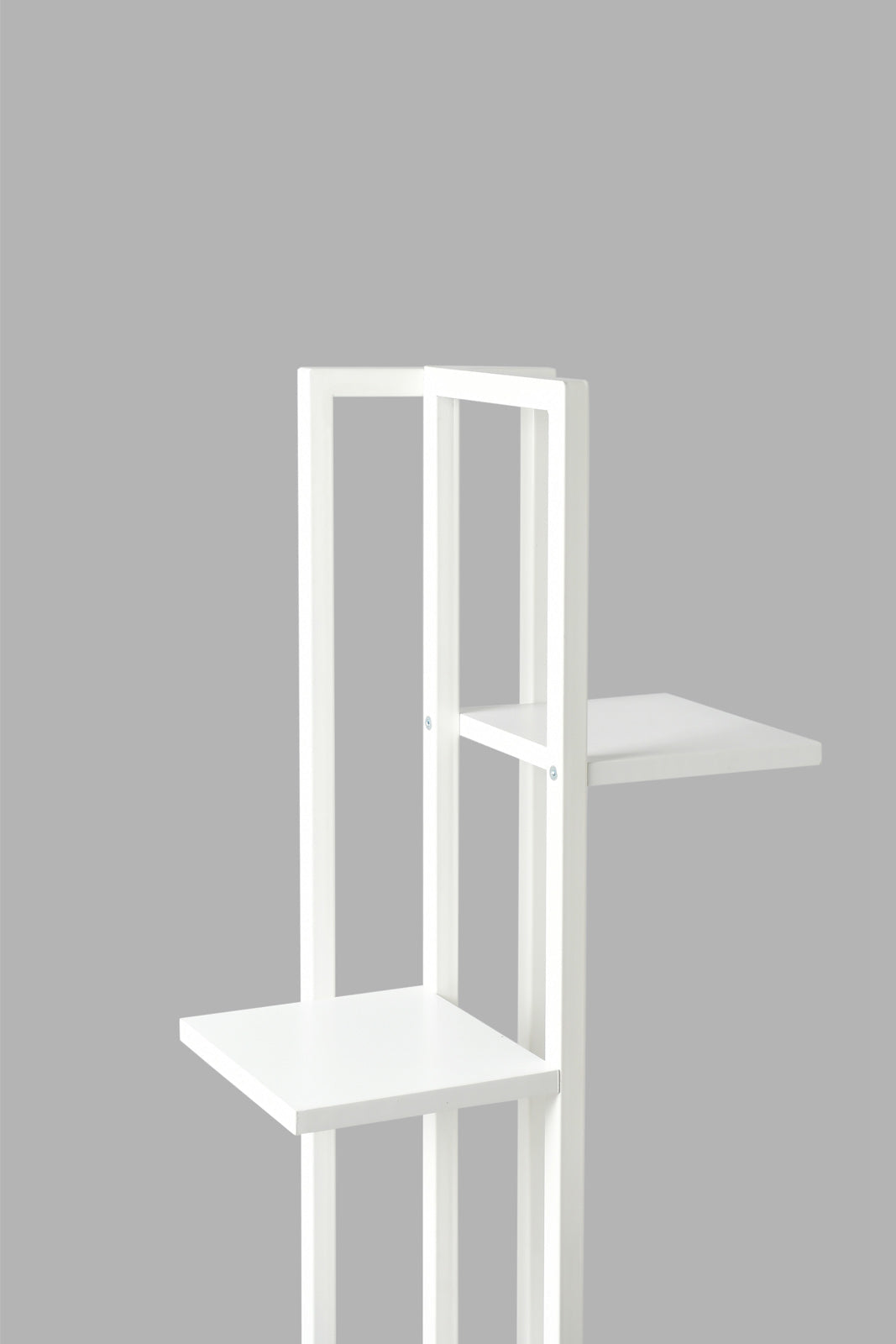 Redtag-White-Plant-Stand-With-3-Layers-Shelves-Home-Decor-
