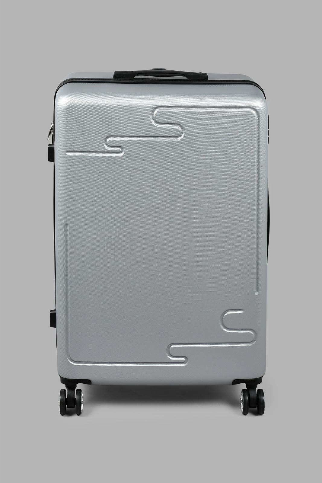 Redtag-Blue-Luggage-Trolley-24"-Blue-Hard-Luggage-Travel-Accessories-